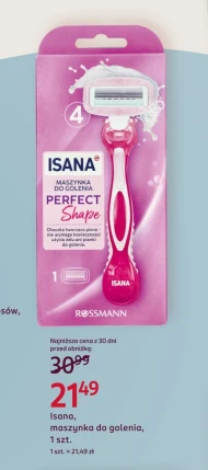 Бритва для гоління Isana