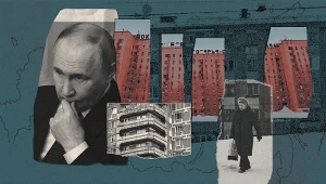 Władimir Putin zabrnął w ślepy zaułek. Teraz może już tylko straszyć i eskalować. Grafika: Aleksandra Włodarczyk