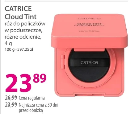 Рум'янець на щоках Catrice