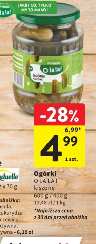 Ogórki kiszone O La La!