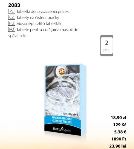Таблетки для чищення BetterStyle