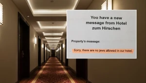 Niemcy. Incydent w hotelu w Bawarii. "Żydom wstęp wzbroniony"