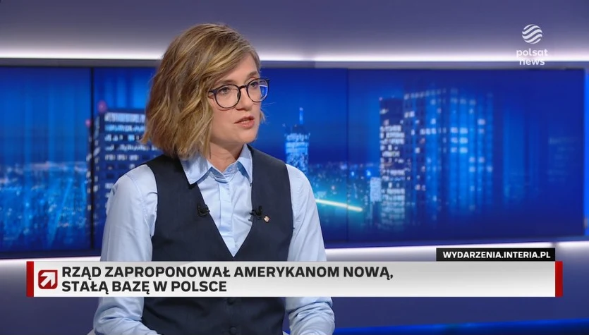 Amerykańska baza wojskowa na stałe w Polsce? Biejat w ''Gościu Wydarzeń'': To jest dobry pomysł, jako element odstraszania