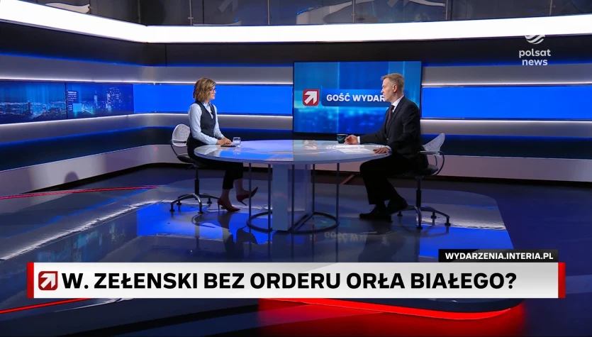 Czy należy odebrać Zełenskiemu Order Orła Białego? Biejat w ''Gościu Wydarzeń'': To byłaby niemądra decyzja