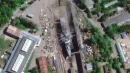 Najnowocześniejszy rosyjski okręt w ogniu. Pokazano zdjęcia z satelity
