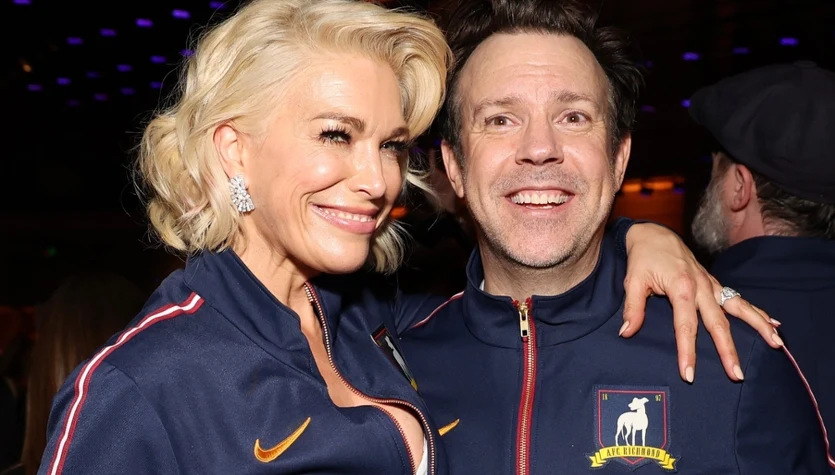  Hannah Waddingham i Jason Sudeikis