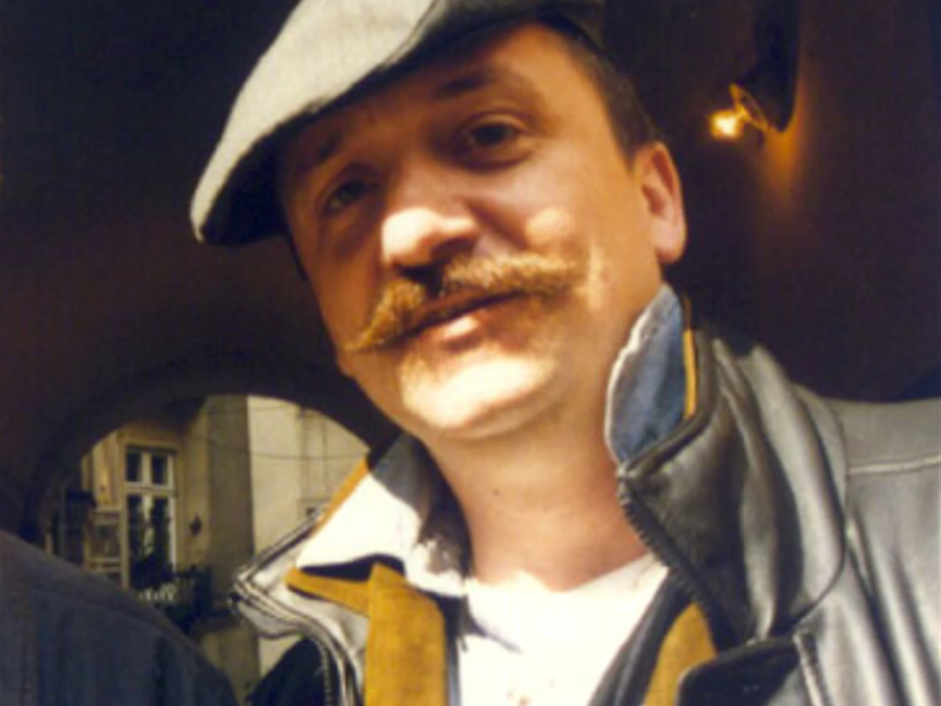 Zdzisław Rychter na planie filmu "Złote runo" (1996)