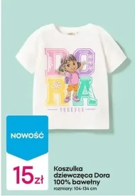 Koszulka dziewczęca Dora