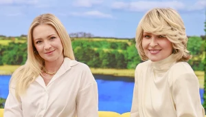Barbara Kurdej-Szatan i Marieta Żukowska w "halo tu polsat"