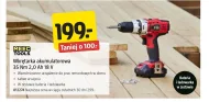 Akumulatorowa wkrętarka Meec Tools