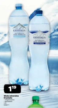 Woda mineralna Krystalia