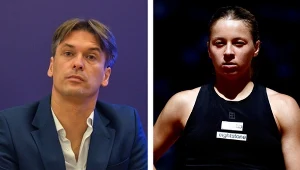 Maja Chwalińska i jej menedżer Piotr Szczypka