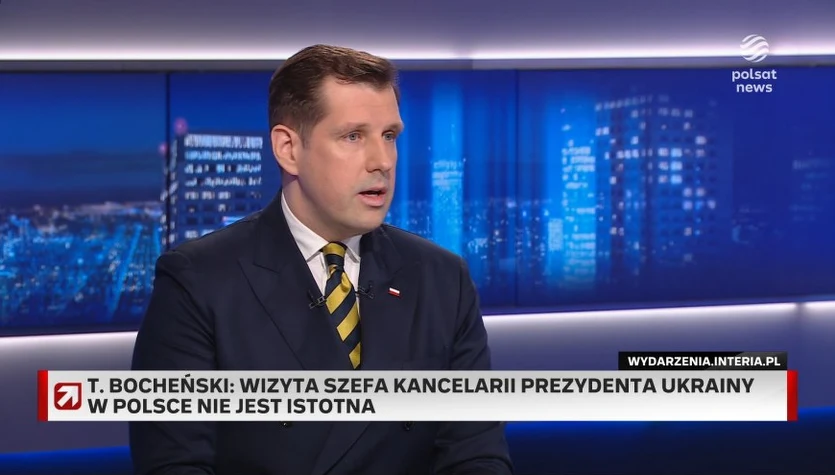 Bocheński w ''Gościu Wydarzeń'' o gloryfikacji UPA: Ukraińcy uznali, że nieważne co zrobią, Polacy będą Zełenskiego wspierać