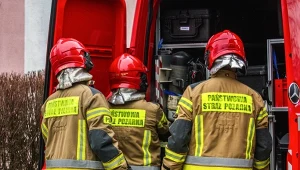 Pożar domku letniskowego w okolicach Konina. Nie żyje jedna osoba