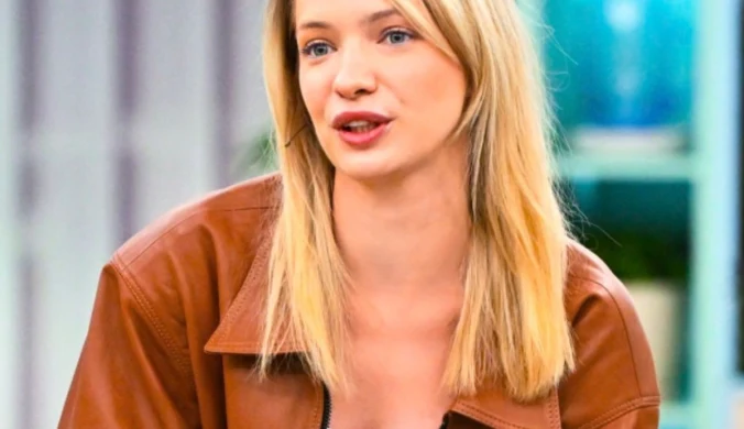 Paulina Gałązka w "halo tu polsat"
