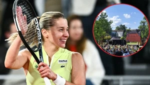 Maja Chwalińska, strefa kibica w Miechowie