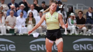 Maja Chwalińska w finale Roland Garros