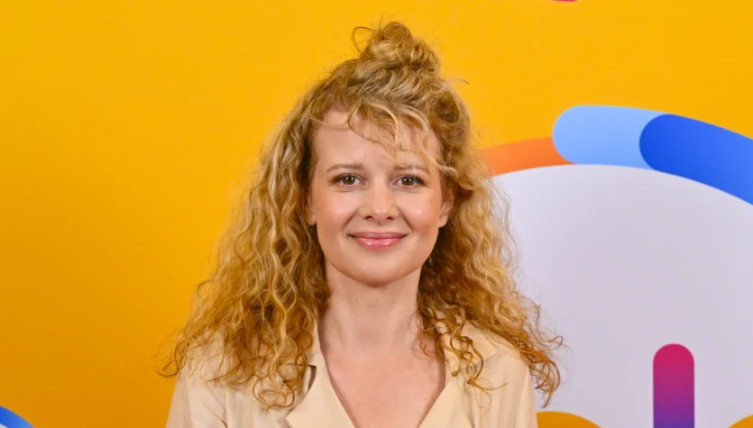 Karolina Gruszka w programie "halo tu polsat"