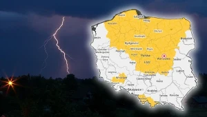 Pogoda na niedzielę. Alerty burzowe dla kilku województw