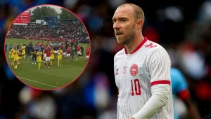 Dramat Eriksena. Mecz zakończony po 75 minutach. Sceny chwytające za serce