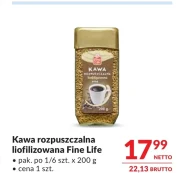 Розчинна кава Fine life