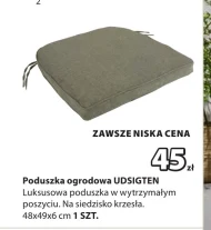 Poduszka na krzesło Luksusowa