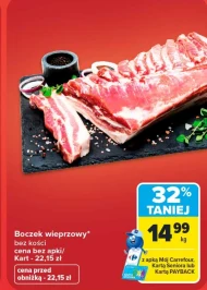 Boczek bez kości Carrefour