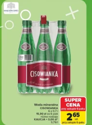 Woda mineralna Cisowianka