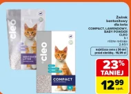 Żwirek bentonitowy Cleo