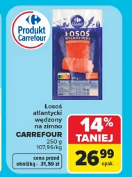 Łosoś wędzony Carrefour