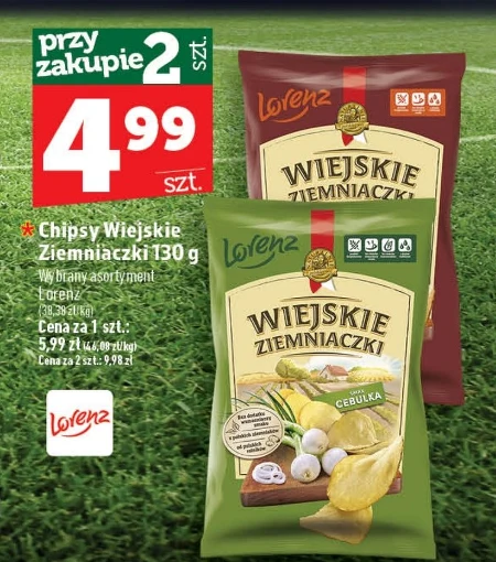 Чіпси Wiejskie ziemniaczki