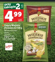 Чіпси Wiejskie ziemniaczki