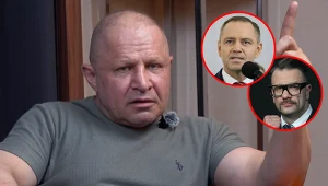 Jacek Murański, Karol Nawrocki i Łukasz Mejza (w kółkach)