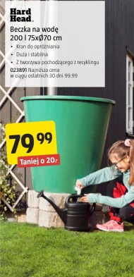 Beczka na wodę Hard Head