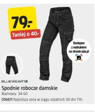 Spodnie robocze damskie Bluewear
