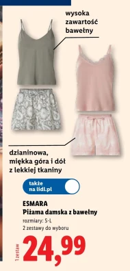 Piżama damska Esmara