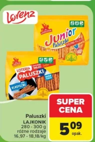 Paluszki Lajkonik