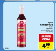Syrop malinowy Carrefour
