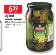 Ogórki konserwowe Rustica