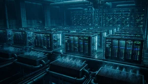 Raport ONZ. AI może wkrótce zużywać więcej wody niż ludzkość (zdj. wygenerowane przy użyciu AI)