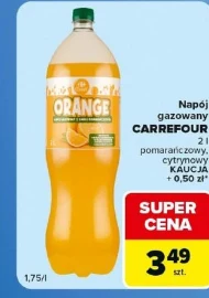 Газований напій Carrefour