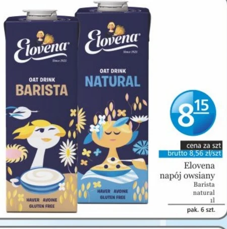 Вівсяний напій Elovena