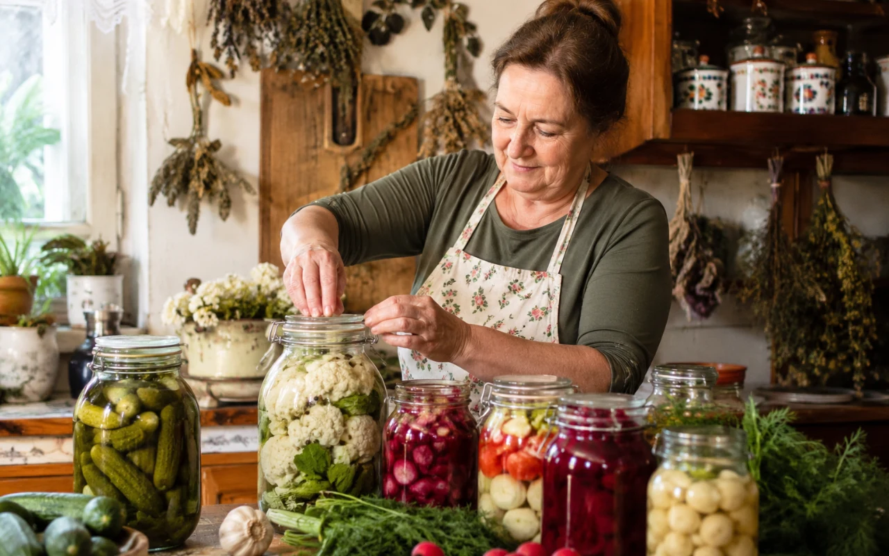Babcie kisiły to latami. Naturalny sposób na trawienie i wzdęcia Nie tylko ogórki i kapusta. Te kiszonki warto mieć w spiżarni
