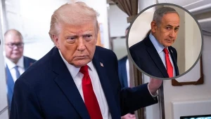 "Bądź ostrożny, bo zostaniesz sam". Trump wściekły na Netanjahu