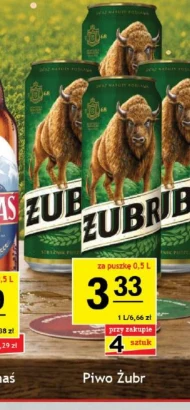 Piwo Żubr