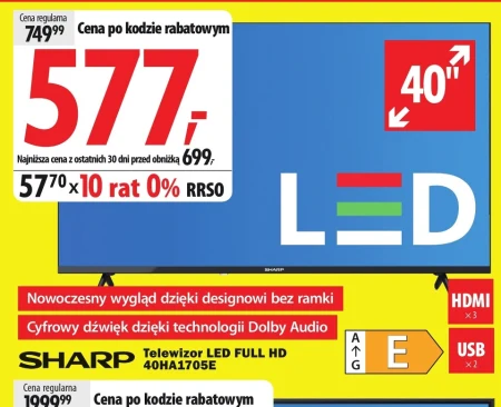 Телевізор Sharp