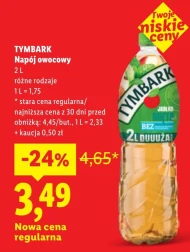 Napój owocowy Tymbark