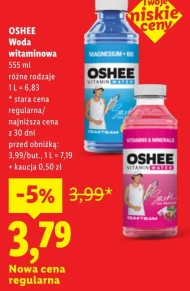 Napój witaminowy Oshee
