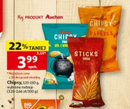 Chipsy Auchan