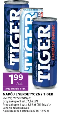 Napój energetyczny Tiger